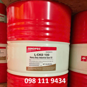 Dầu bánh răng Sinopec L-CKD 100 là dầu bánh răng công nghiệp được pha chế và sản xuất bởi hãng dầu mỡ nhờn Sinopec